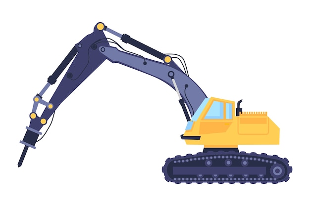 Excavatoarele cu picon: cum și când se utilizează?